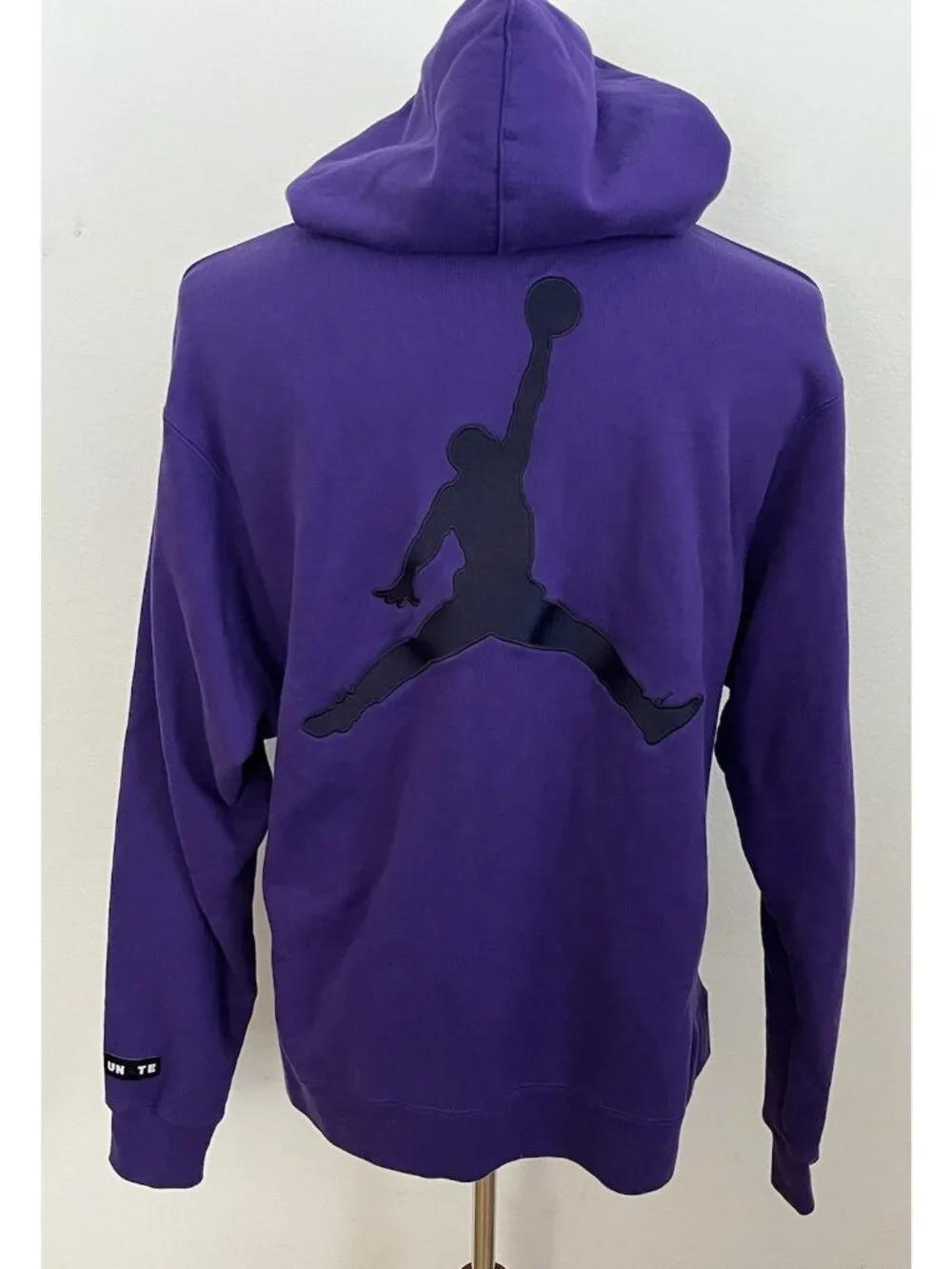 Jordan x Shelia Rashid Chicago Unite Purple Hoodie Men's L